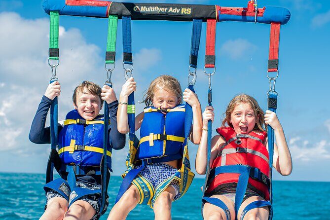 1 Hour Private Parasailing Charter, Grace Bay, Providenciales - One Hour Parasailing Over Grace Bay: Fast Flight, Big Views