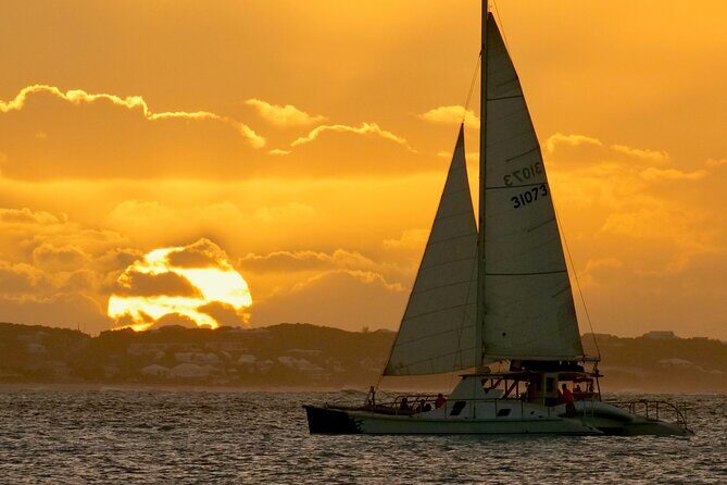 2 Hour Champagne Sunset Cruise from Grace Bay, Providenciales (Adult Only) - A 48-Foot Catamaran That Lets You Enjoy the Sunset, Not Just Watch It
