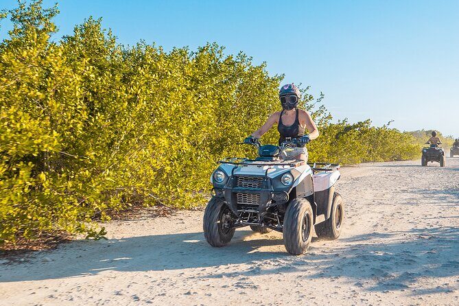 3 Hours ATV Adventure in Providenciales - West Harbour Bluff: Pirate’s Cave and Split Rock Views With Real Edge