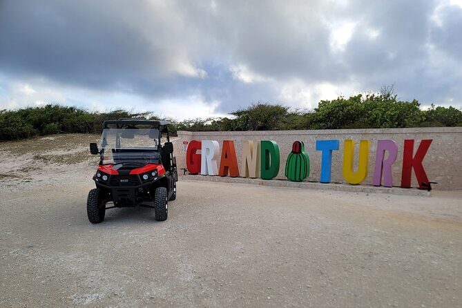 4Seater UTV Golf Cart in Grand Turk - Port meeting point: plan for walking and ask about pickup