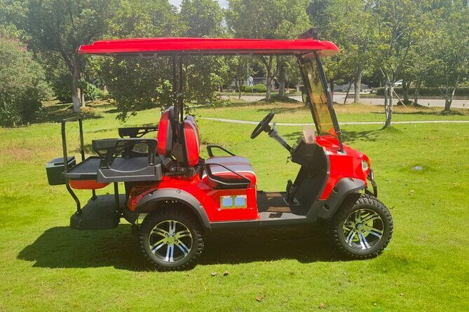 4Seater UTV Golf Cart in Grand Turk - Safety, limits, and what this cart is not for