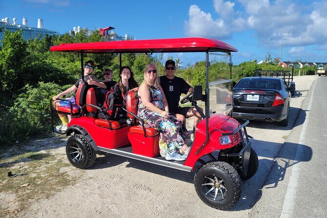6-Seater Golf Cart: Grand Turk - Your driving reality: left-side roads and navigation tricks