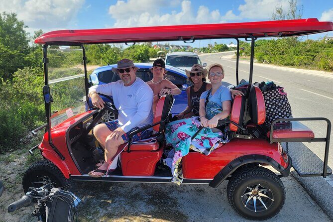 6-Seater Golf Cart: Grand Turk - The tradeoff: freedom costs money, and timing changes everything