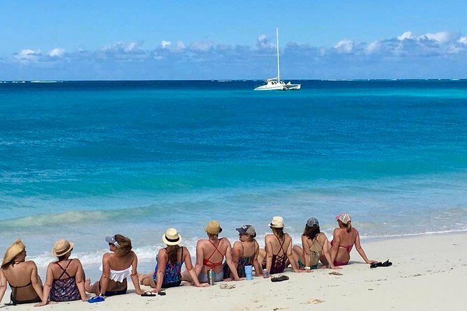 7 Hour Private Catamaran Sail, Snorkel and Beach BBQ Grace Bay, Providenciales - Grace Bay Beach: the launchpad for snorkeling and reef time