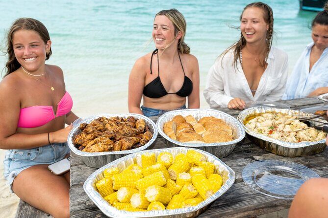 All Day Adventure with a Beach BBQ Feast from Providenciales - Island BBQ on an uninhabited beach: when lunch turns into an event