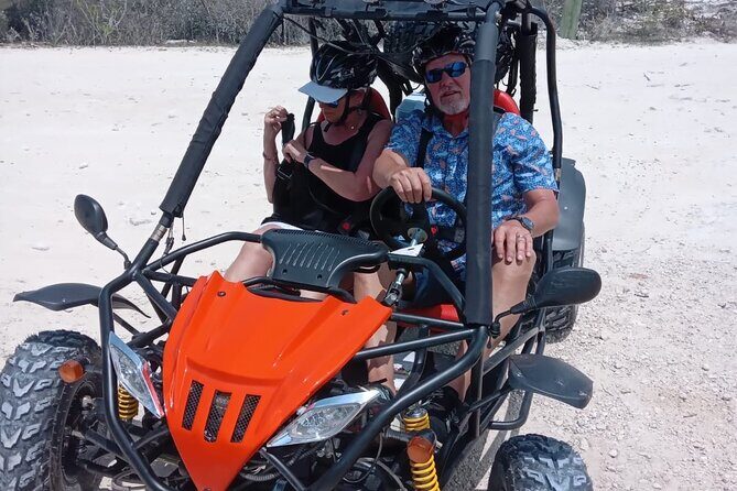 ATV and UTV plus dune buggy Island Excursion in Providenciales - Grace Bay Beach: quick famous-water break