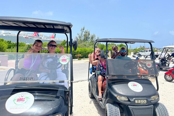 BMC Rentals -Golf Carts & Jeep Wrangler in Grand Turks - What Your Cart Experience Feels Like on the Road