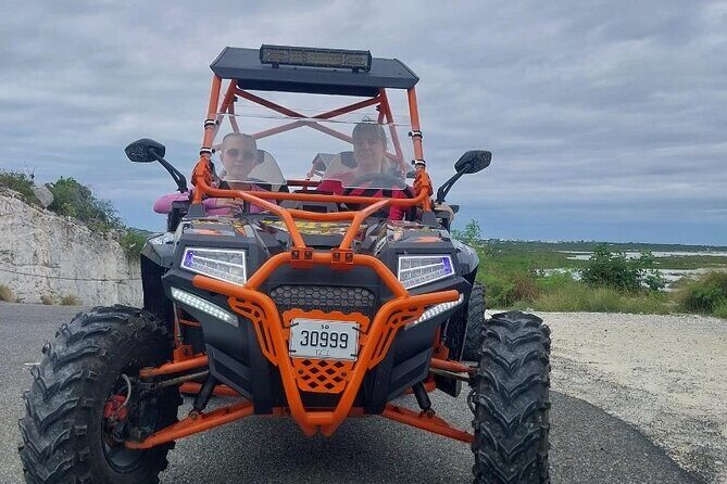 Caicos Banks Turquoise Water and Brewery UTV Tour - Flamingo Lake, Turtle Tail, and Juba Sound: best turquoise-photo stretch