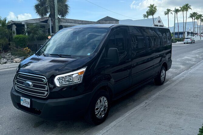 Caicos Elite Transportation TCI - Arrival Plan: Mobile Ticket Plus Clear Pickup Instructions