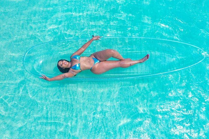Clear Kayak Drone Photoshoot Session - Why a clear kayak drone shoot is special in Providenciales