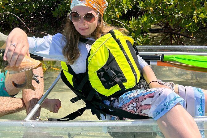 Clear Kayak Eco Tour Explore Mangroves and Meet the Turtles - Mangrove Cay: Your Wildlife-Focused Paddle (Turtles, Conch, Jellyfish, and Sharks)