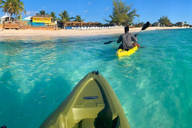 Clear kayak Grand Turk Island Kayak Tour of the mangroves - Meeting at the Local Village Grand Turk Cruise Port: The Only Logistics I’d Worry About