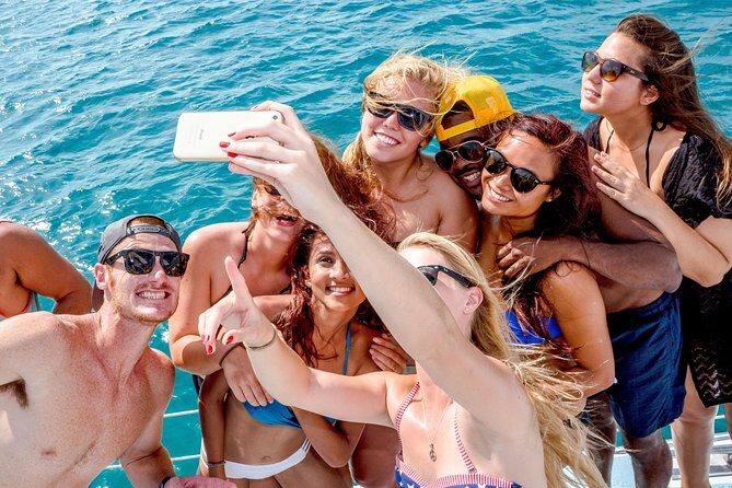 Family Catamaran & Snorkeling Cruise Turks & Caicos - Snacks, pastries, fruit, appetizers, and the open bar