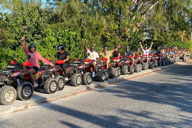 Famous East Island ATV Tour - Leeward Highway and Blue Haven Yacht Marina area