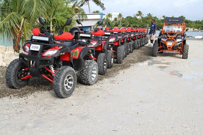 Famous East Island ATV Tour - Flamingo Lake, Turtle Tail, and Juba Sound viewpoints