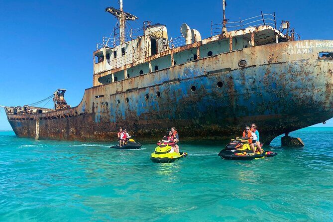 FAMOUS SHIPWRECK, Tiki Bar & Iguana Island Private Jet Ski Tour - Key highlights to clock before you go