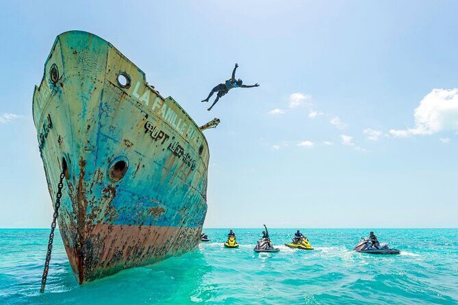 Ghost Freighter Seafari ( abandoned shipwreck) - Ghost Freighter vs. the Usual Boat Tour: Why This Jet Ski Works