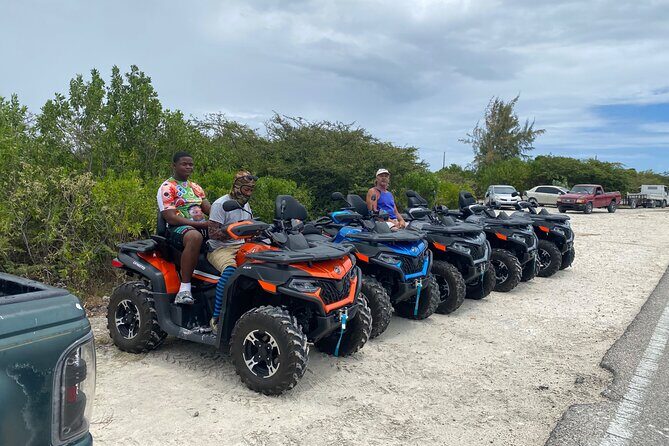 GRAND TURK: Luxury ATV Adventure Tour - How the tour works in real life: 1.5 hours of island driving