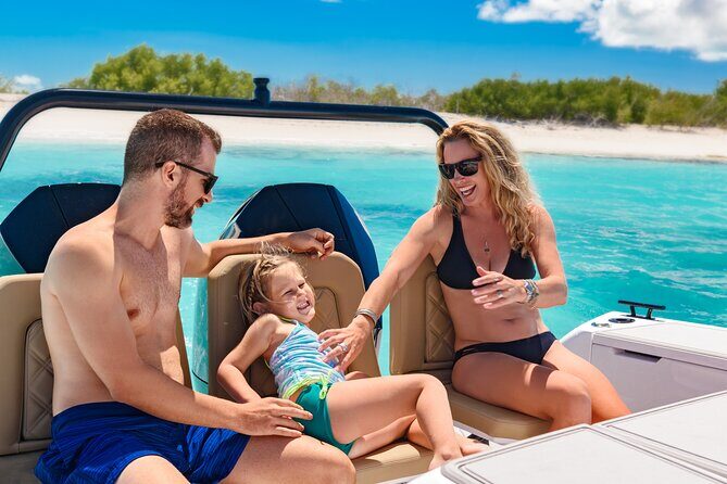 Half Day Private Luxury Axopar Charter in Turks & Caicos - Grace Bay snorkeling and boat-access beaches