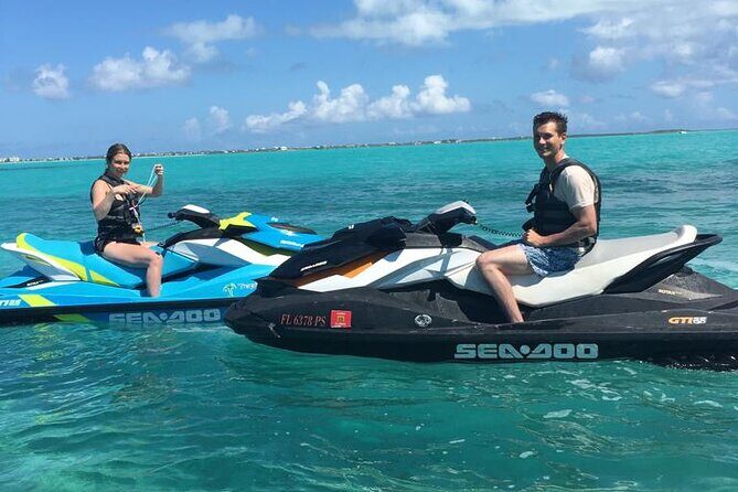 Jet Ski Tour or Jet Ski Rental in Providenciales - Entering the tour zone: Sapodilla Bay makes it easy