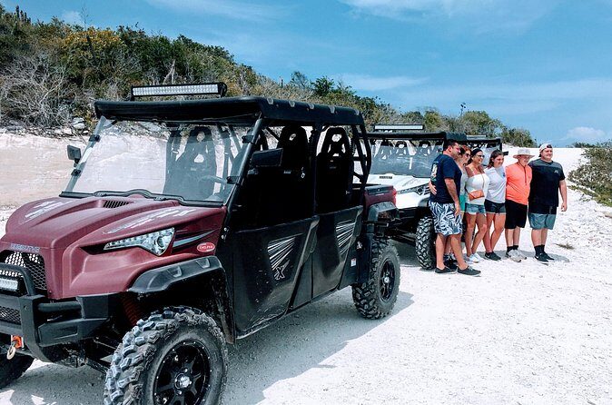 Pirate Cove Off-Road Adventure & Da Conch Shack Visit Experience! - Stop 1 at Malcolm’s Road Beach: 360-Degree Views First