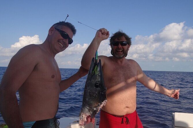 Private 1/2 Day Afternoon Bottom Fishing Charter on "Shady Grady" - The 1pm Departure and Outer Reef Fishing Plan