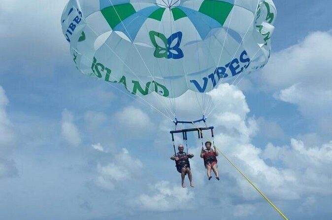 Private 4hr Parasail - Snorkel & Water-Sports Adventure, Turks and Caicos - Lunch, Rum Punch, and the Small Comforts on a Water Day