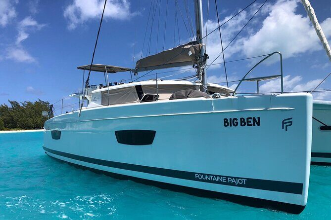 Private Afternoon Tour Catamaran 44 Big Ben - Pine Cay and Sand Dollar Bar: Deserted-Beach Time That Sets the Tone