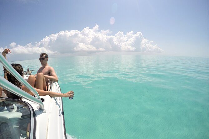 Private Boat Island Hopping & Snorkeling in Turks & Caicos 4Hrs - Conch Farm cruise-by: a quick marine heritage lesson