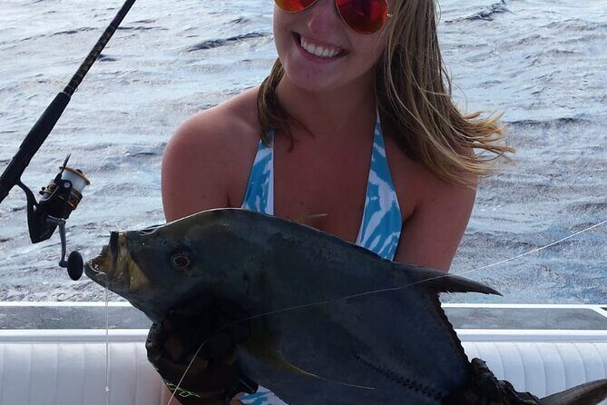 Private Bottom Fishing Charter 1/2 day morning on "Shady Grady" - Outer reef bottom fishing: what you should expect out there