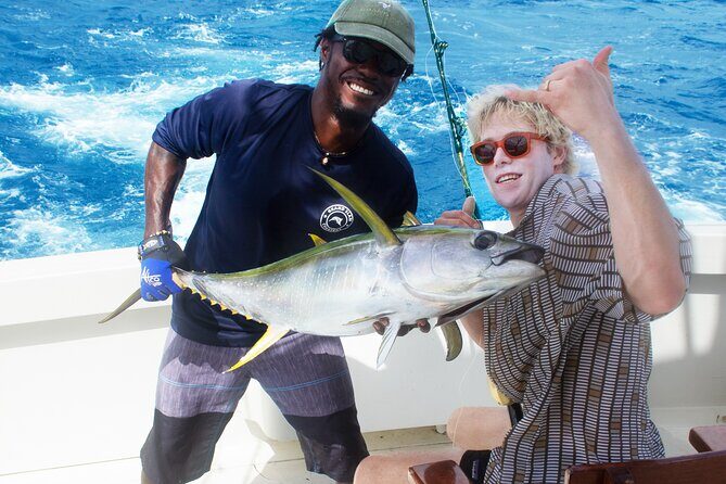 Private Full-Day Deep Sea Fishing Charter on "Wahooters" - Lunch, drinks, and the comfort factor you’ll actually notice