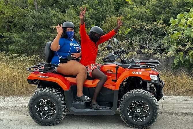 Providenciales ATV/UTV Beach Bounce Tour - Long Bay Beach and kiteboarding views: where your camera gets busy