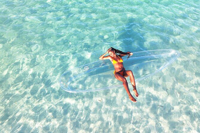 Providenciales Clear Kayak Shoots in Turks and Caicos Island - Clear kayak + drone photos: the big idea on Providenciales