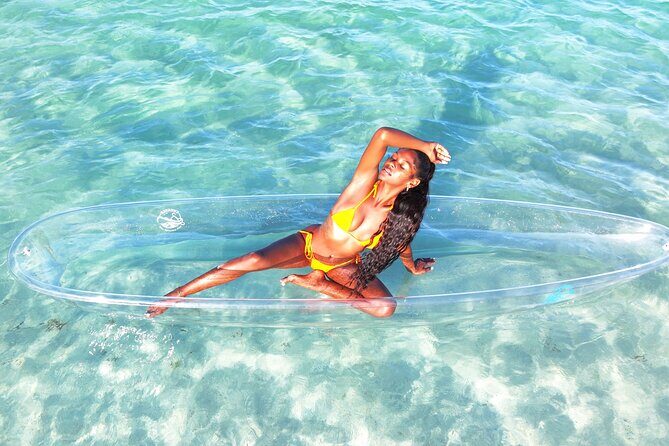 Providenciales Clear Kayak Shoots in Turks and Caicos Island - Where it happens: Sunset Beach, International Dr to back again