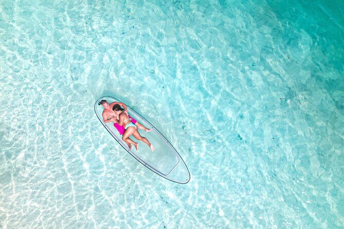 Romantic Clear Kayak Drone Photoshoot for Couples Turks & Caicos - How the Photographer Runs the Shoot: Poses, Patience, and Drone Angles