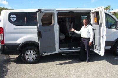Shared Providenciales Airport Transfer (Round-Trip) - The shared minivan ride: air-conditioned comfort and the truth about 15 minutes