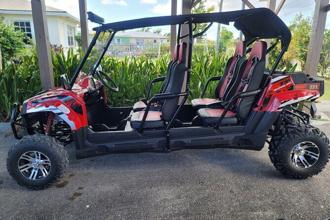 Trail Master UTV, 4 Seater - Grand Turk - Price and what you really pay: $240 per group math
