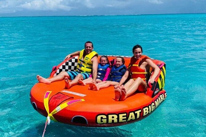 Tubing on grace bay beach Turks and caicos islands - Captain and Crew: The Photo/Video Advantage (Noelle and Jason)