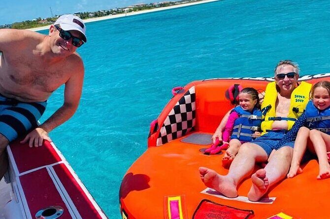 Tubing on grace bay beach Turks and caicos islands - Itinerary on the Ground and on the Water