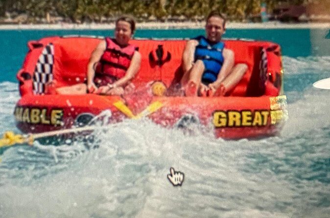 Tubing Watersport Adventure Ride Grace Bay Turks and Caicos - Private group touring: why it feels calmer