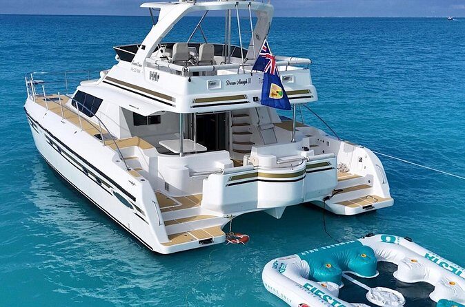 Turks and Caicos Full-Day Luxury Private Yacht Charter - Secluded beach time and the onboard buffet lunch you’ll actually remember