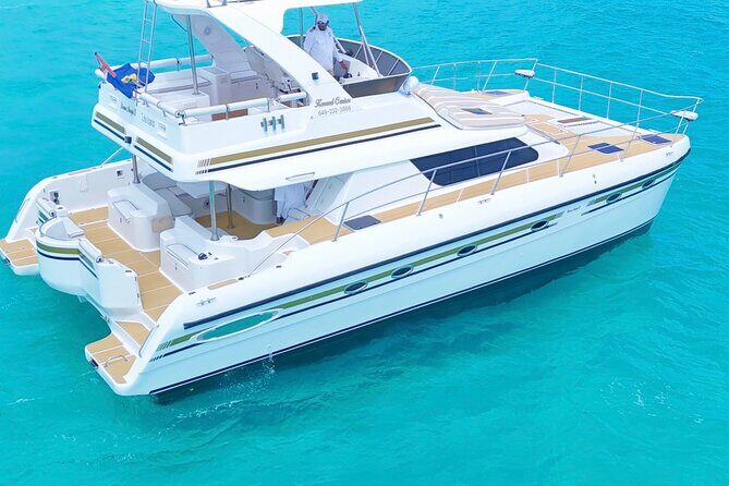 Turks and Caicos Full-Day Luxury Private Yacht Charter - Price and value: $7,000 per group plus 12% tax