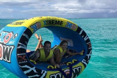 Wow Extreme Tube on Gracebay Beach Turks and Caicos Islands - Starting Point on Provo: Finding the RR2H+3CW Meeting Area